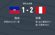 官方通道-秘鲁2-1逆转海地，贝莱斯建功，加尔塞斯破门